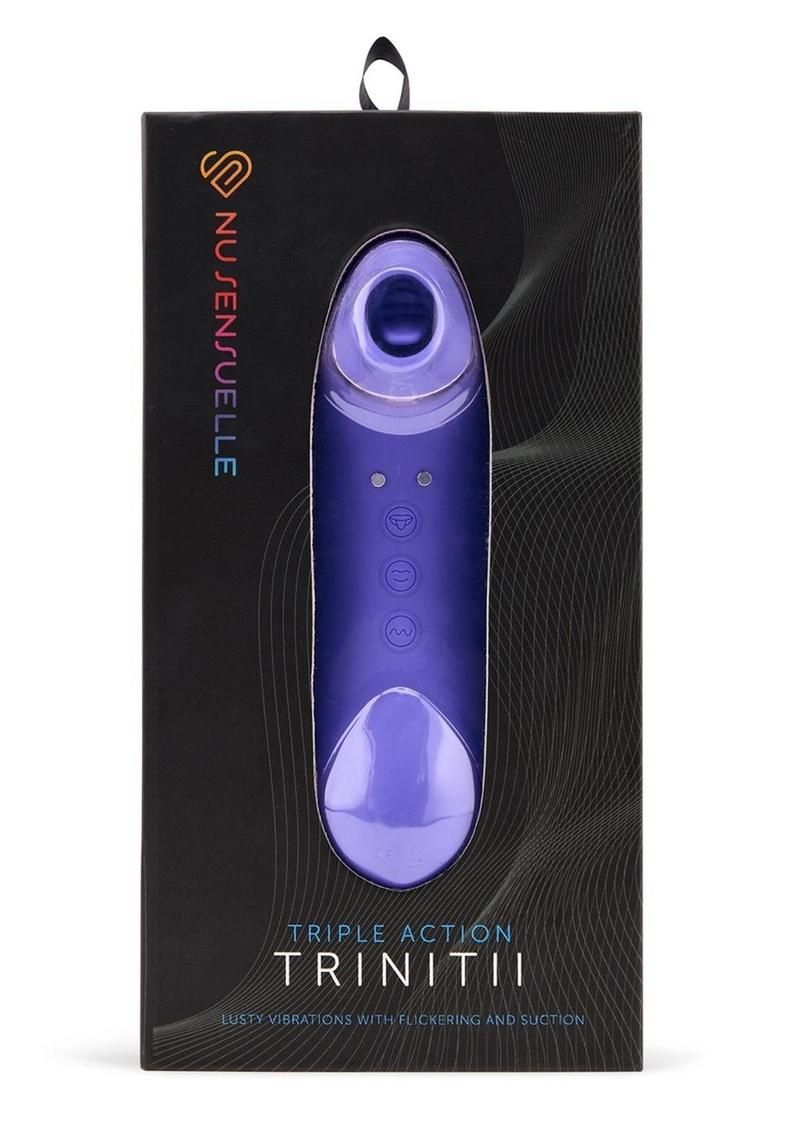 Nu Sensuelle Trinitii Triple Action Suction Flickering Tongue 18k