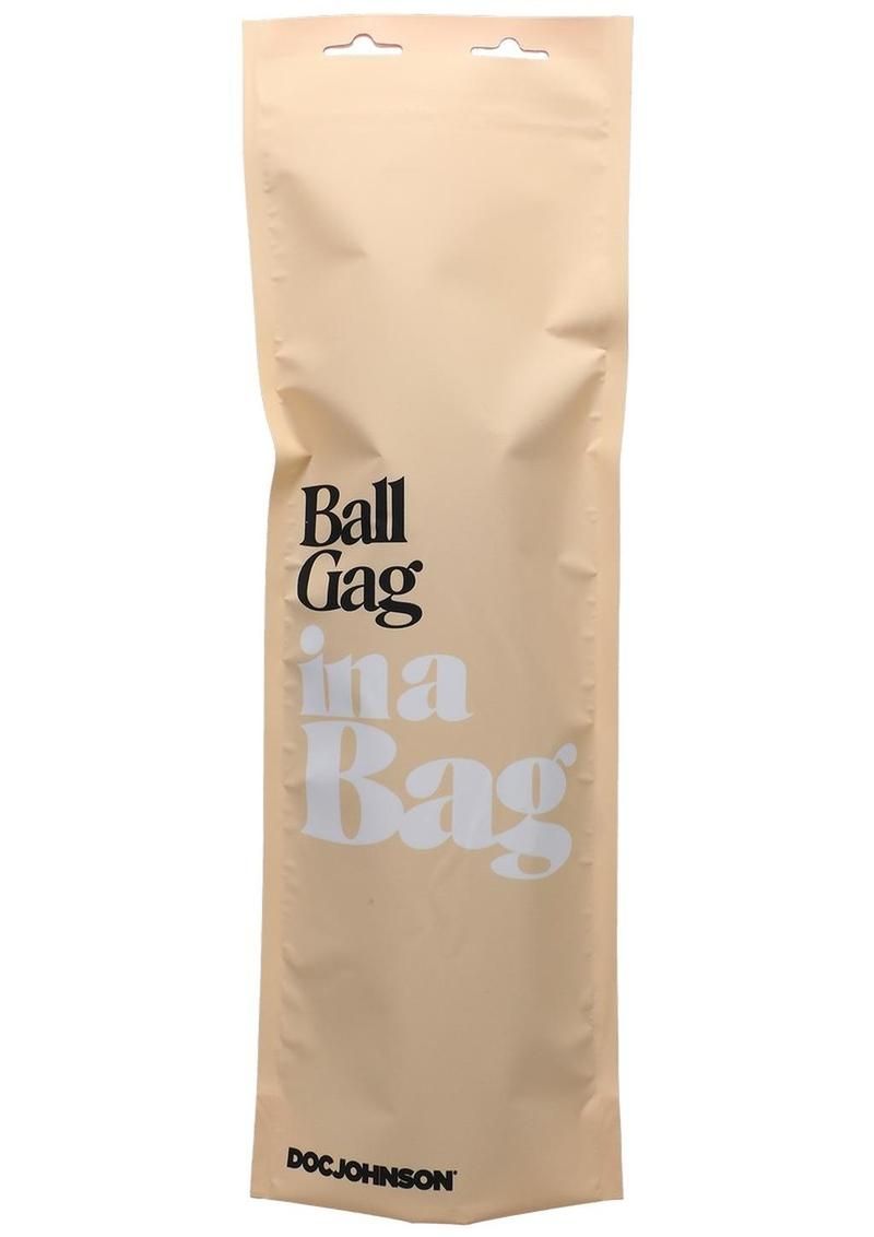 In a Bag Vegan Leather Ball Gag