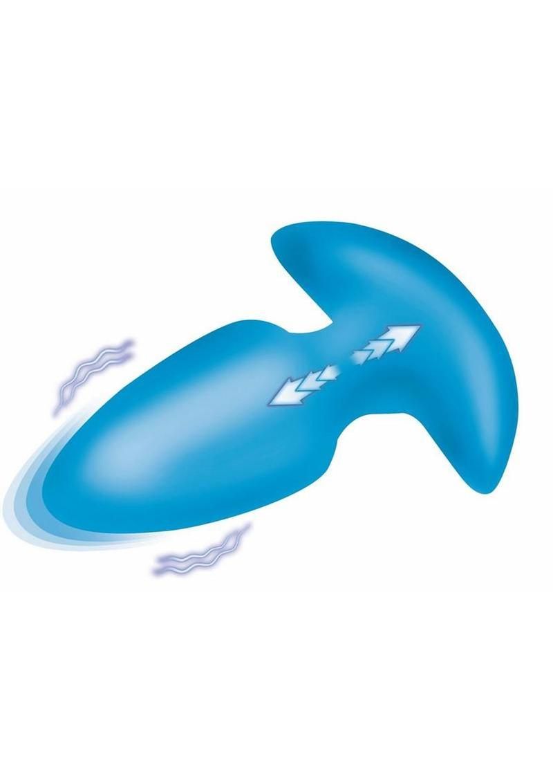 Bang! Thrusting &amp; Vibrating Rechargeable Silicone Butt Plug