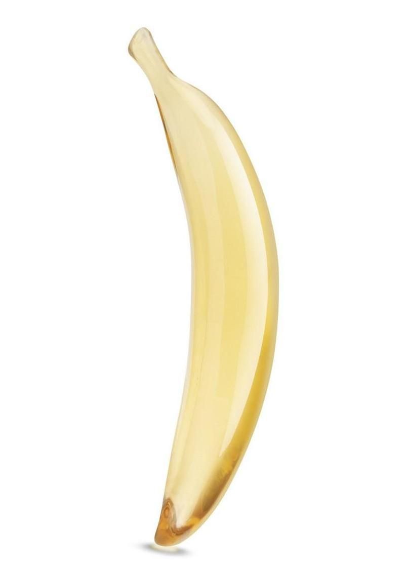 Glas Banana Joy Glass Dildo 7in