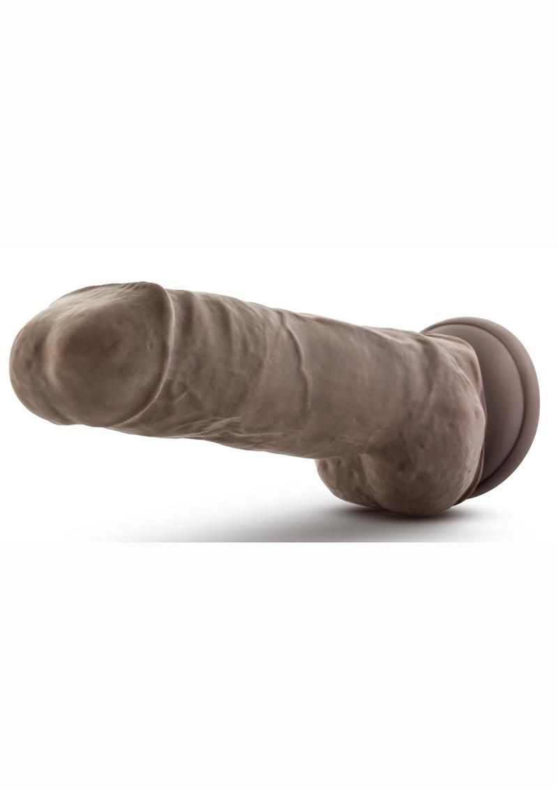 Au Naturel Big Boy Dildo with Balls 10in