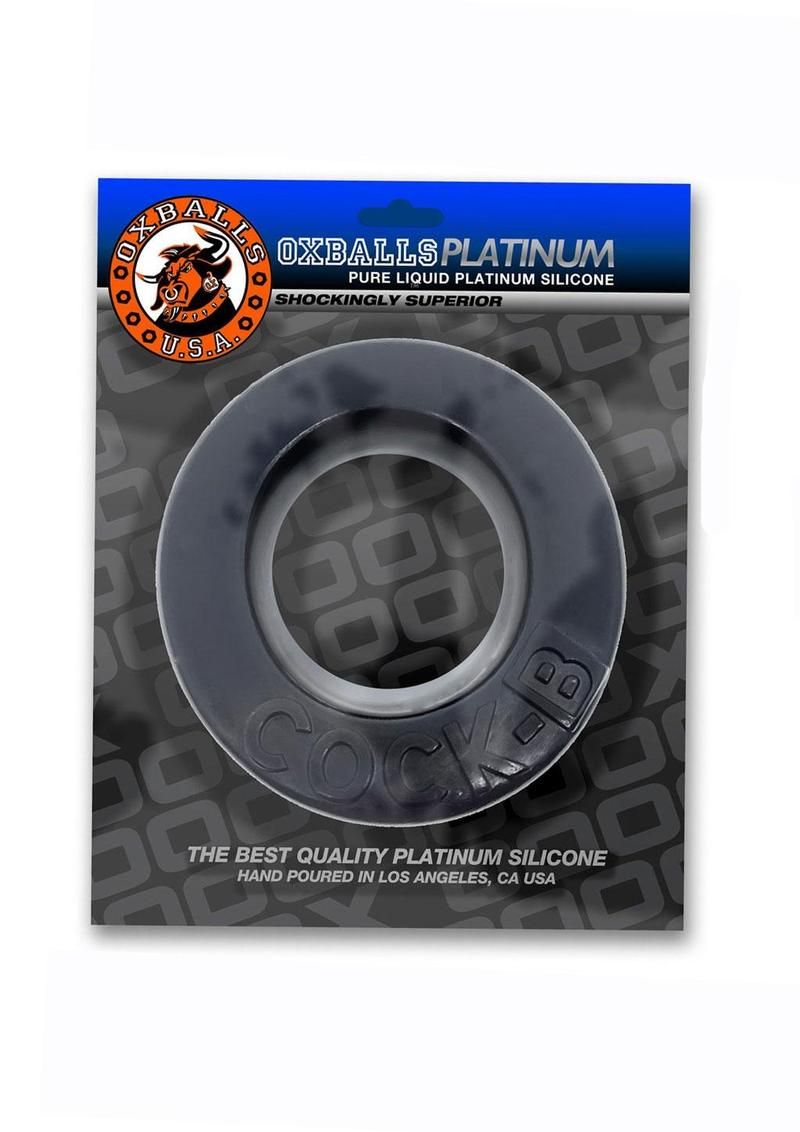 Cock-B Bulge Silicone Cock Ring, Colour: Black