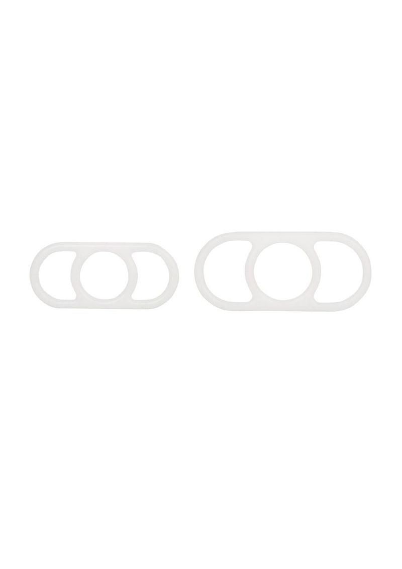 Optimum Series Silicone Erection Enhancer Cock Ring Set
