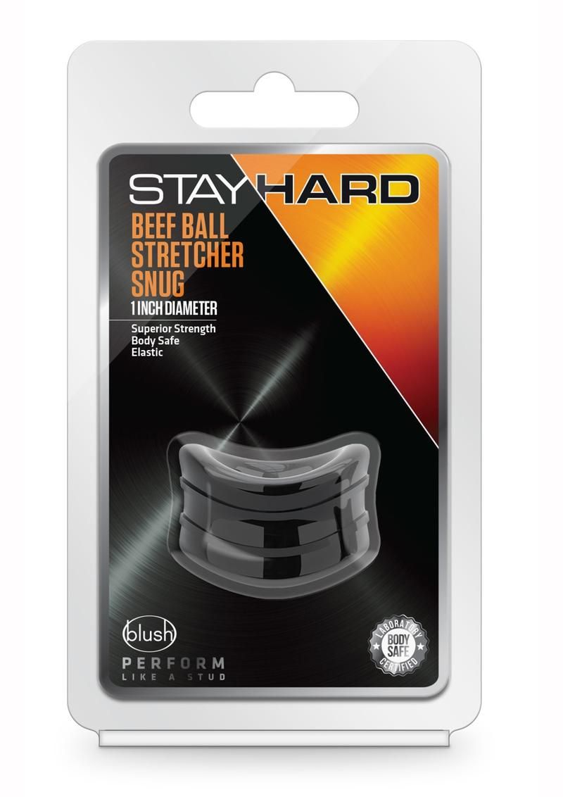 Stay Hard Beef Ball Stretcher Snug, Size: Regular