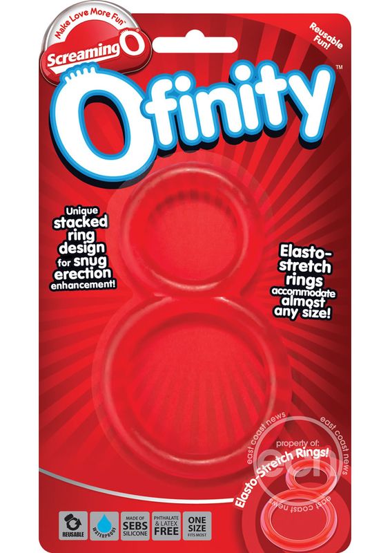 Ofinity Super Stretchy Double Silicone Cock Ring Waterproof