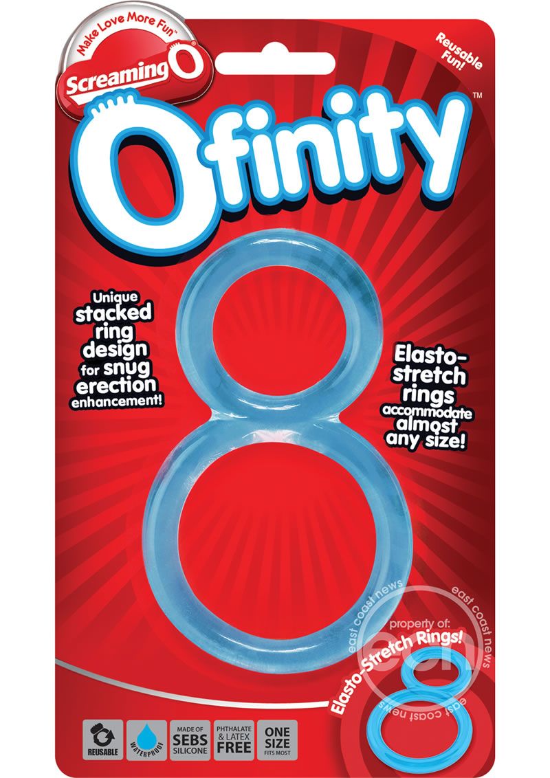 Ofinity Super Stretchy Double Silicone Cock Ring Waterproof