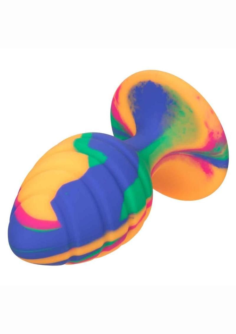 Cheeky Swirl Tie-Dye Silicone Plug Large
