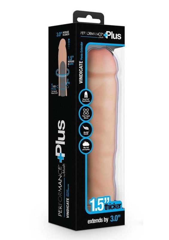 Performance Plus Silicone Penis Extender 3in