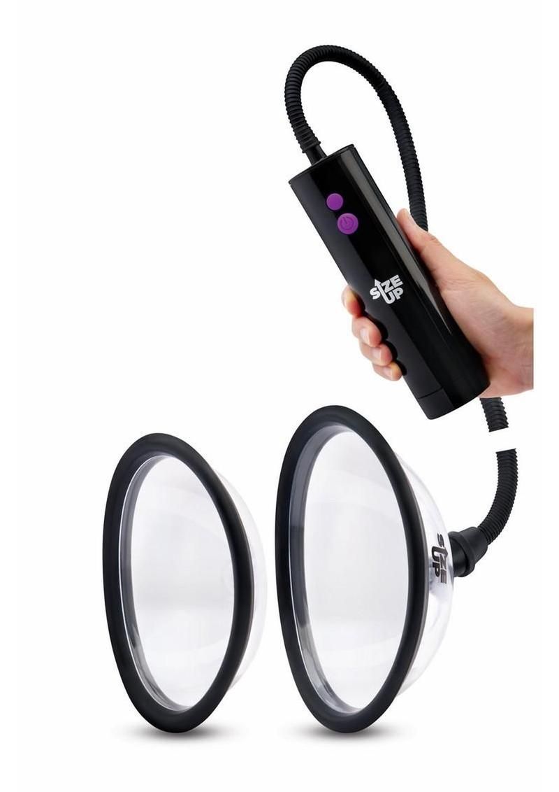Size Up Rechargeable Pussy Pump Two Chambers
