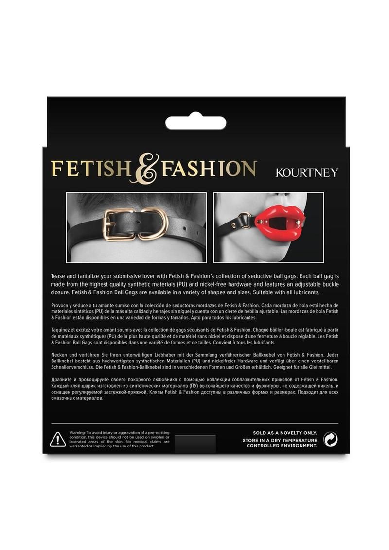 Fetish &amp; Fashion Kourtney Silicone Ball Gag