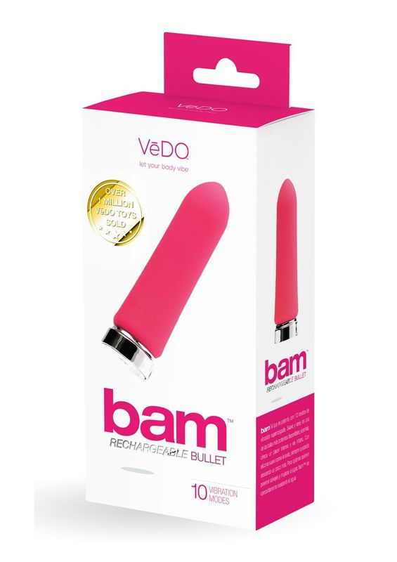 VeDO Bam Rechargeable Silicone Bullet Vibrator