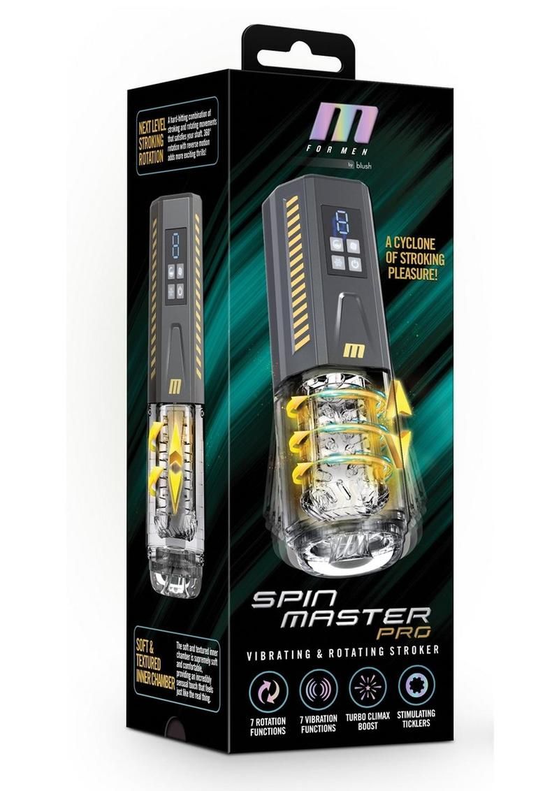 M for Men SpinMaster Pro Rechargeable Masturbator