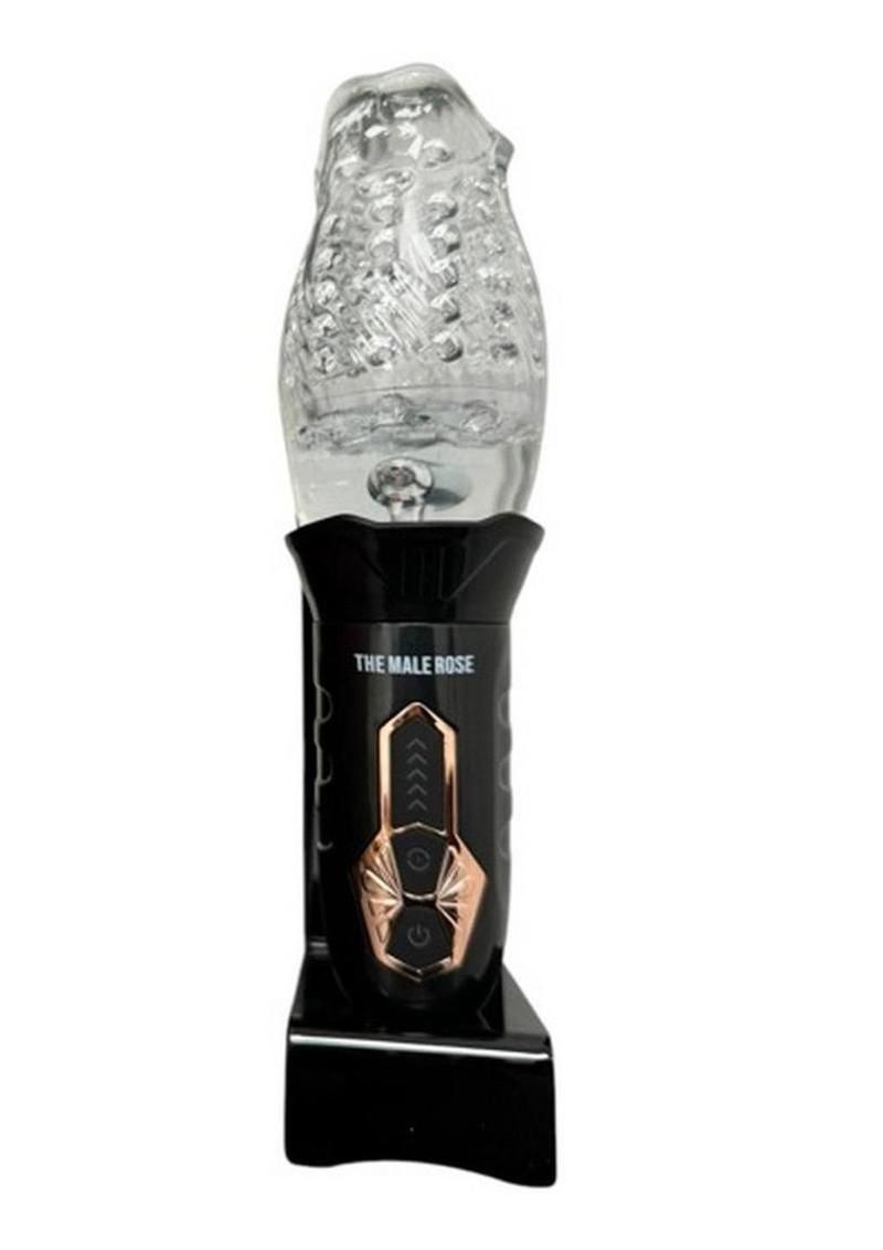 The Male Rose Gawk Gawk 3000 Rechargeable Rotating Masturbator