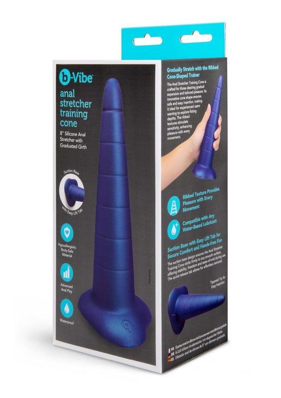 B-Vibe Anal Stretcher Silicone Training Cone