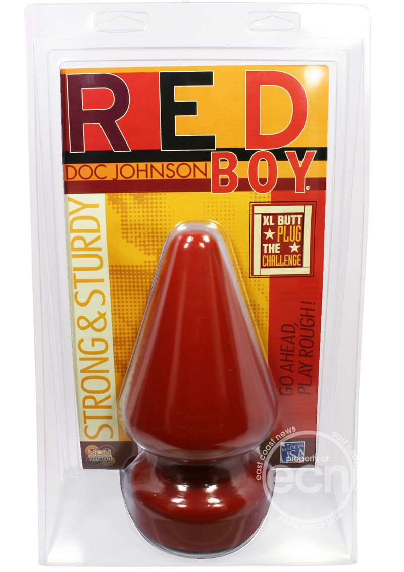 Red Boy - The Challenge - Extra Large Butt Plug
