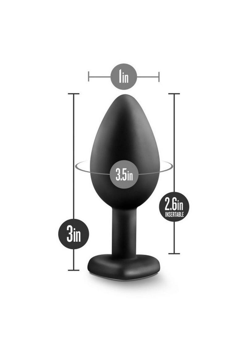 Temptasia Bling Plug Silicone Butt Plug - Small