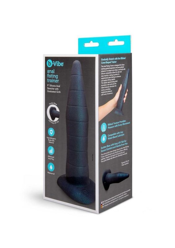 B-Vibe Fisting Anal Training Silicone Anal Probe