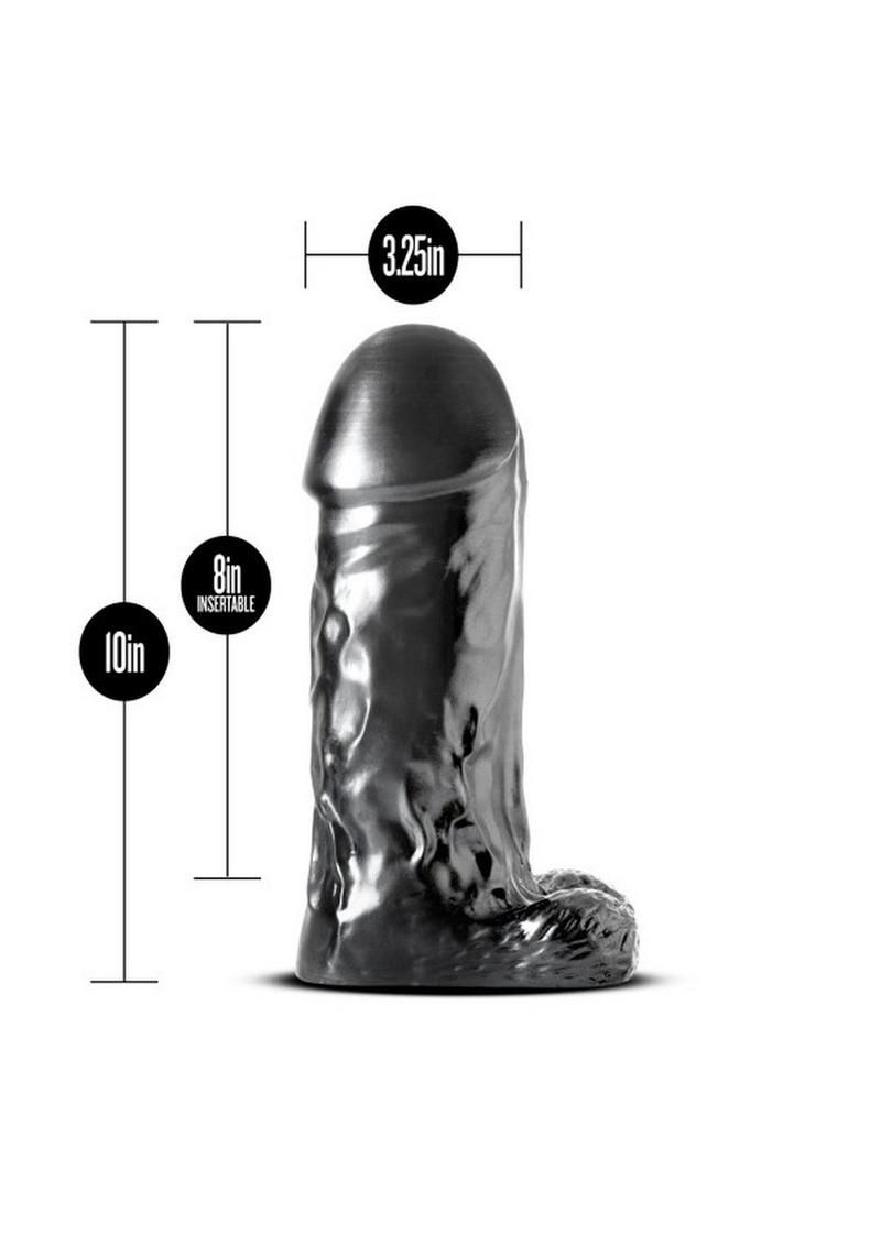 Jet Destroyer Dildo with Balls 10in