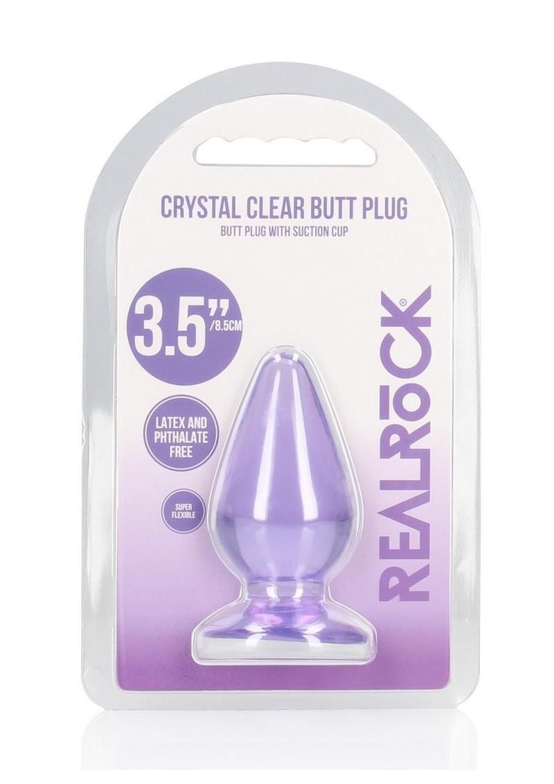 RealRock Crystal Clear Anal Plus 3.5in