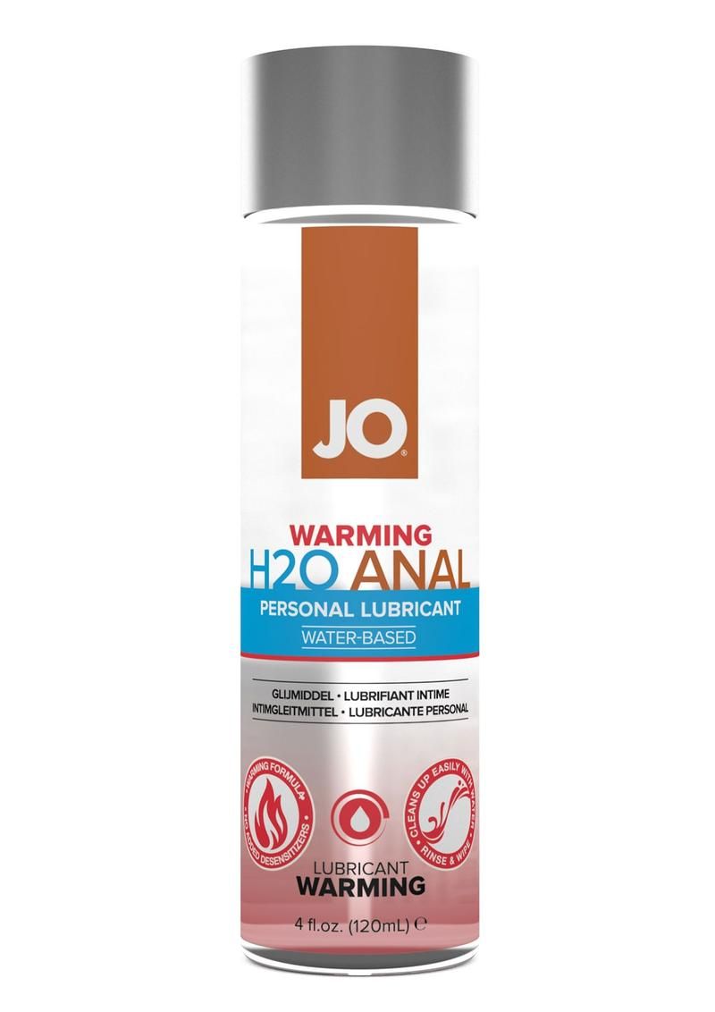 JO H2O Anal Water Based Warming Lubricant