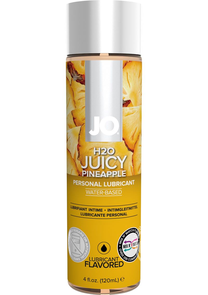 JO H2O Water Based Flavored Lubricant Juicy Pineapple