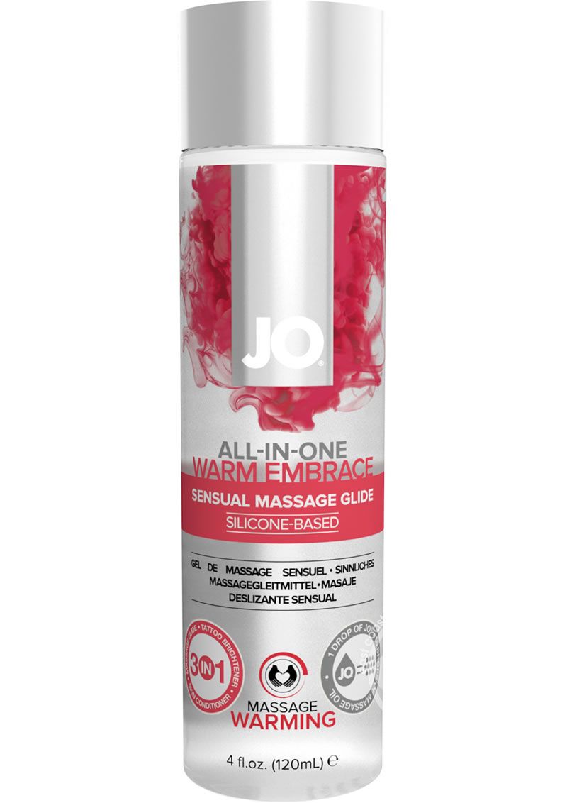 JO All-In-One Silicone Warming Massage Glide