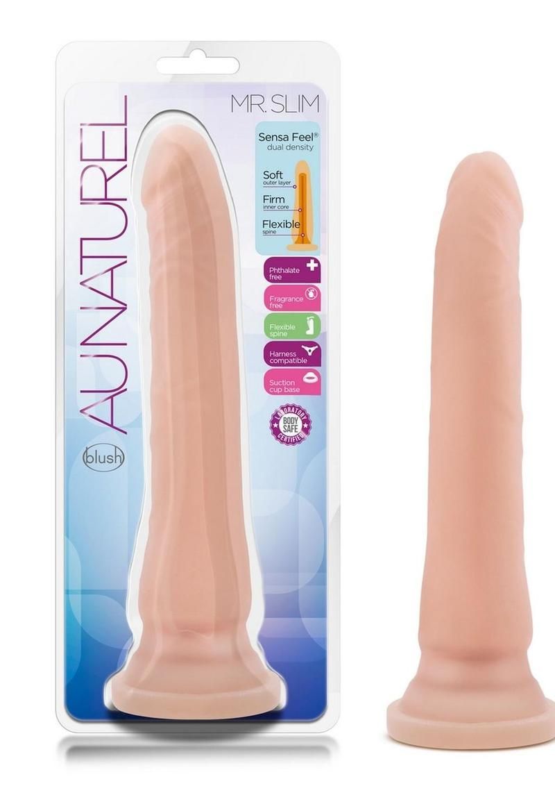 Au Naturel Mr. Slim Dildo 9.5in