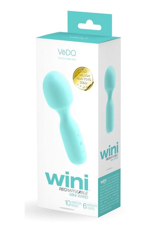 VeDO Wini Silicone Rechargeable Mini Wand Massager