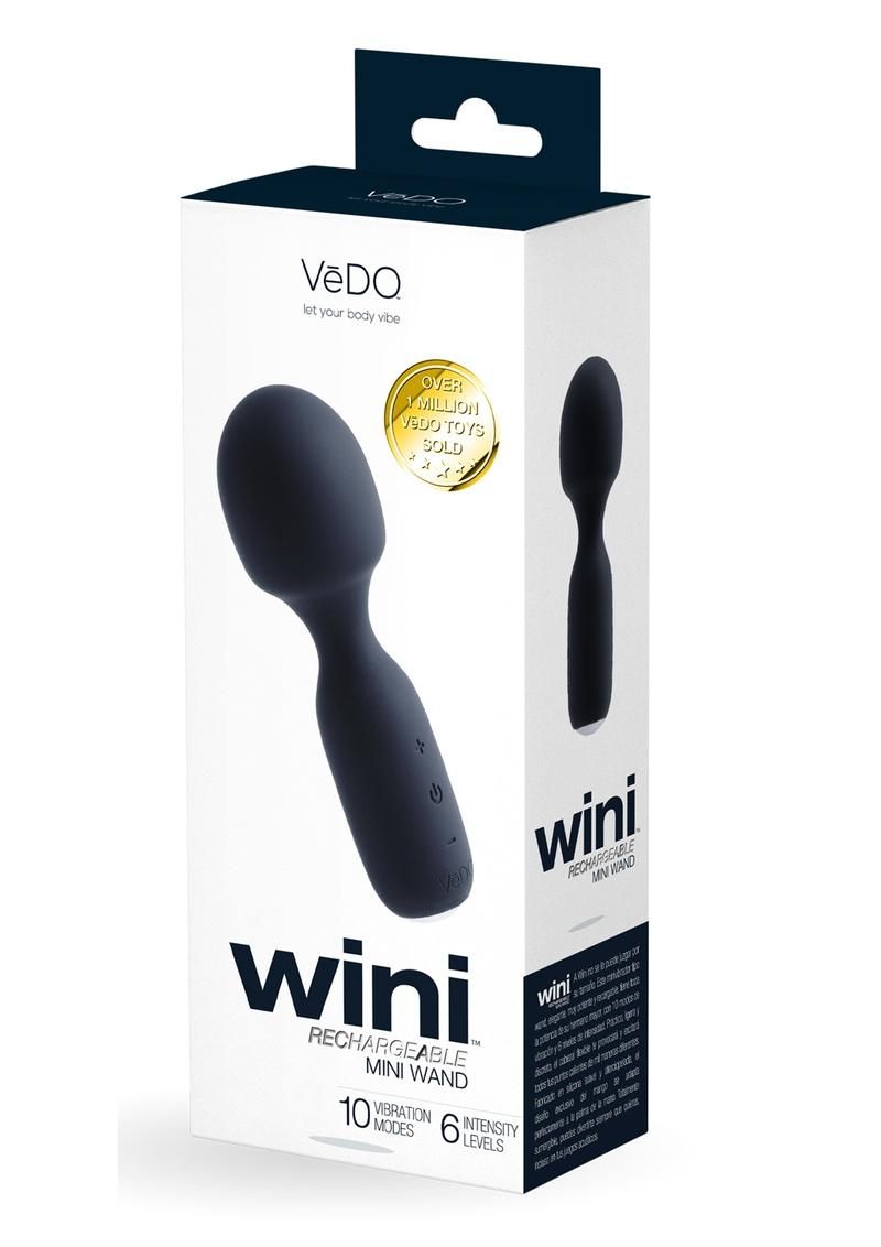 VeDO Wini Silicone Rechargeable Mini Wand Massager