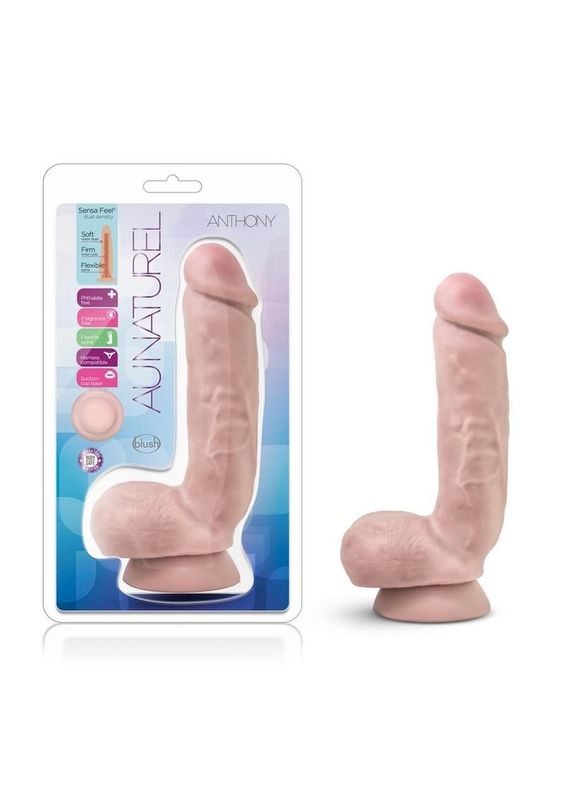 Au Naturel Anthony Dildo 8.5in