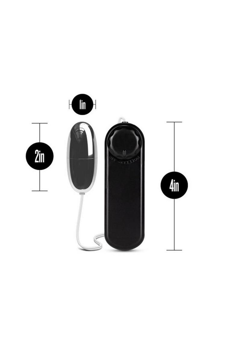 B Yours Silver Power Bullet with Wired Remote Control