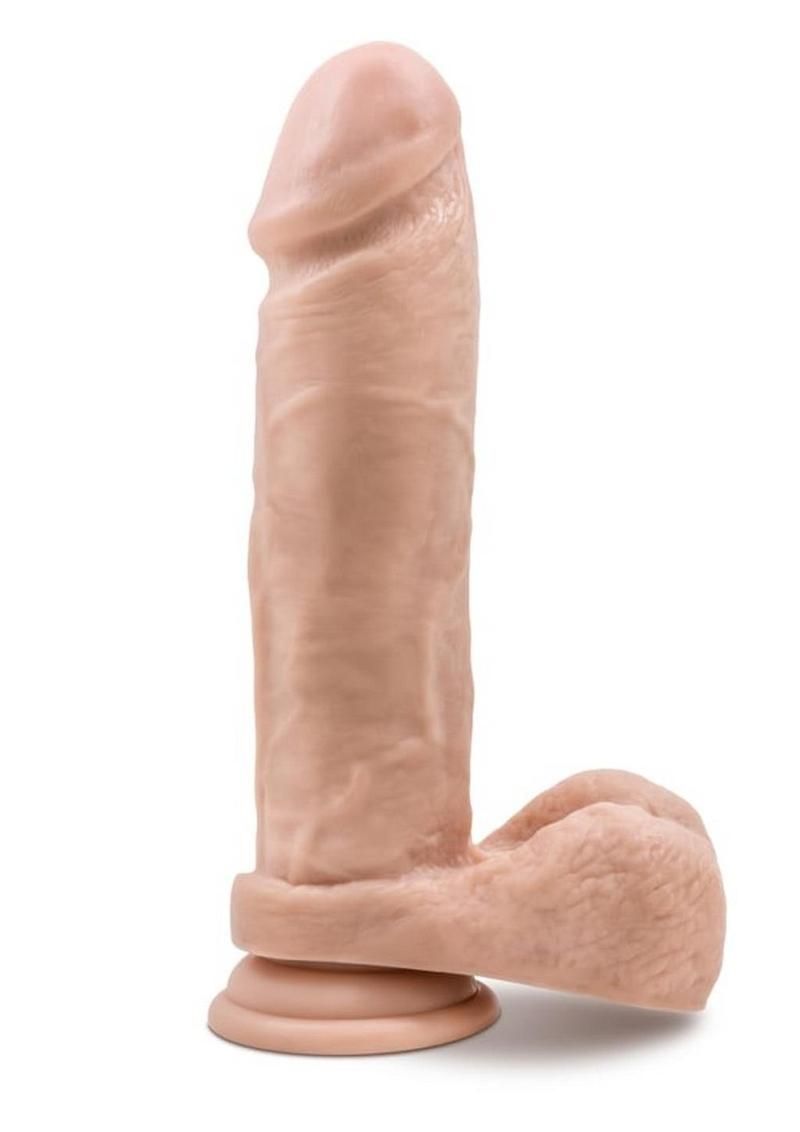 Au Naturel Dildo with Suction Cup 9in