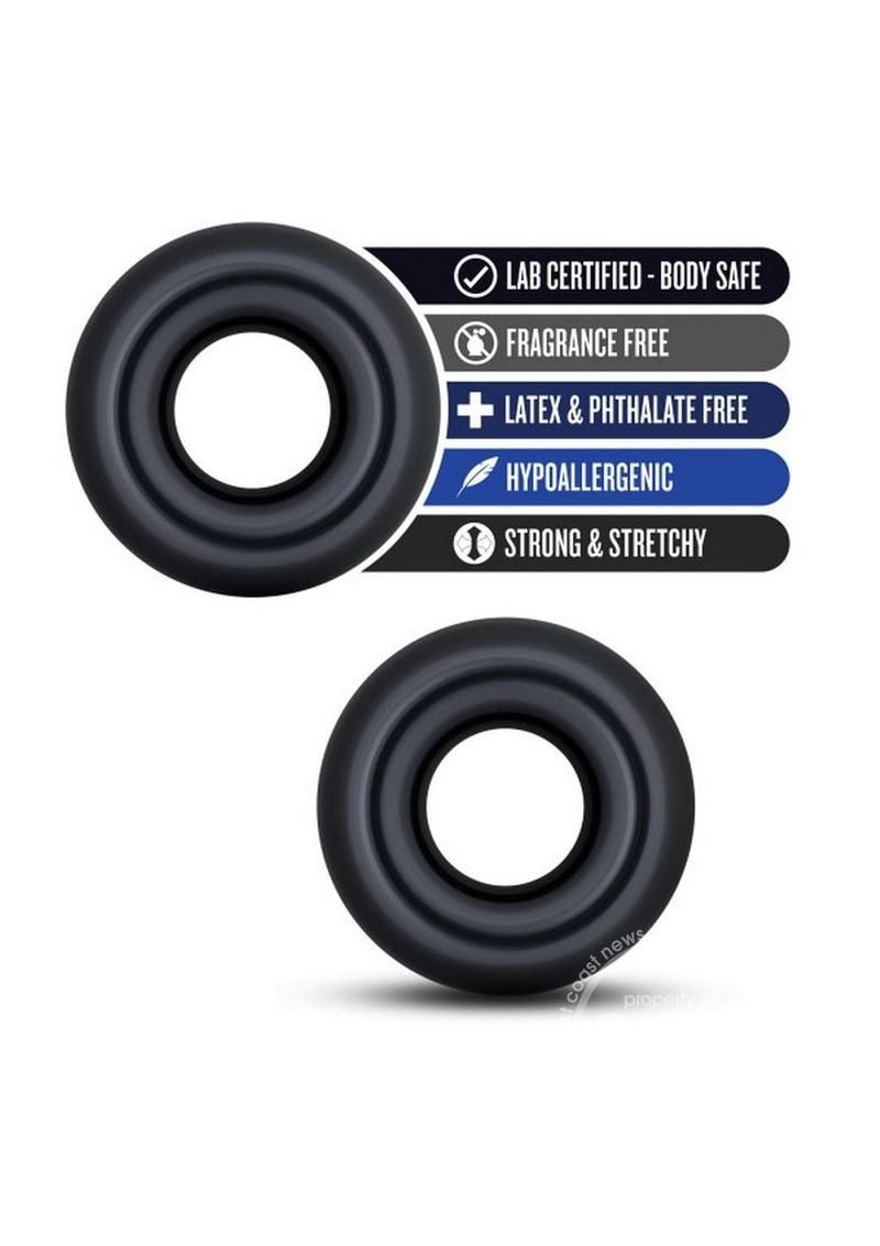 Stay Hard Donut Rings Oversized (2 pack)