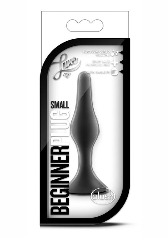 Luxe Beginner Plug Silicone Butt Plug Small