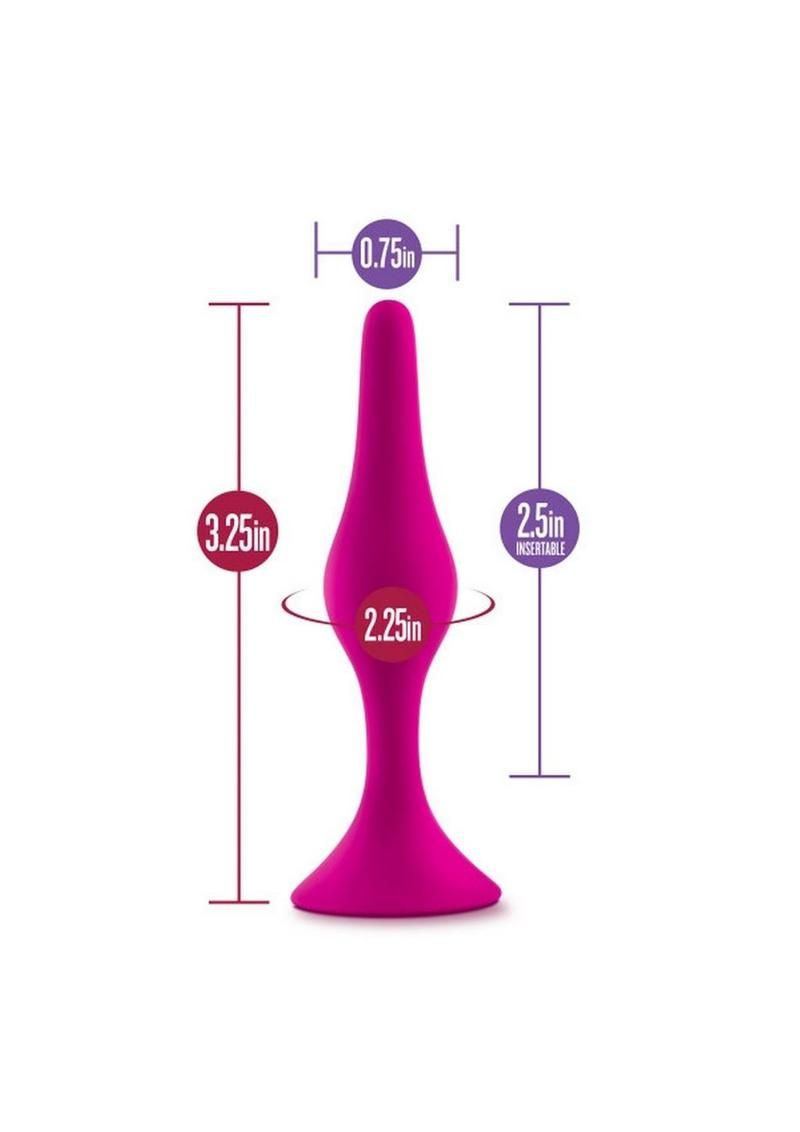Luxe Beginner Plug Silicone Butt Plug Small