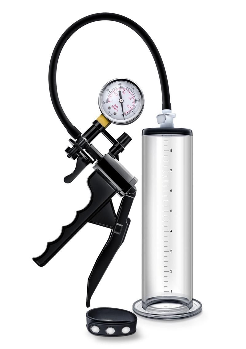 Performance VX8 Premium Penis Pump System with Silicone Cock Strap 9in