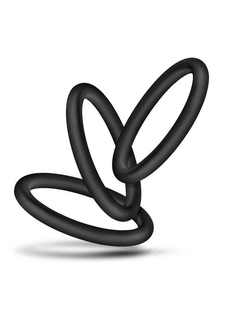 Performance VS1 Pure Premium Silicone Cock Rings (3 Pack)