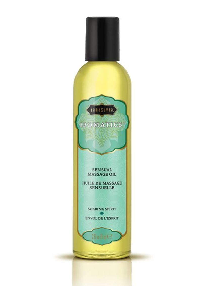 Kama Sutra Aromatic Massage Oil 2oz, SCENT: SOARING SPIRIT