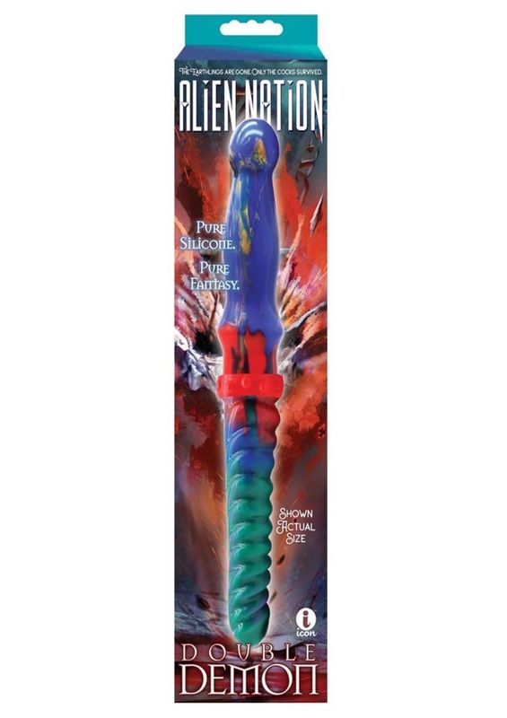 Alien Nation Double Demon Dual End Silicone Dildo