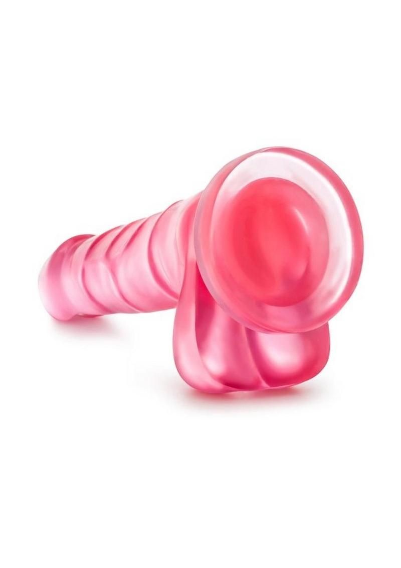 B Yours Sweet N' Hard 4 Dildo with Balls 7.75in