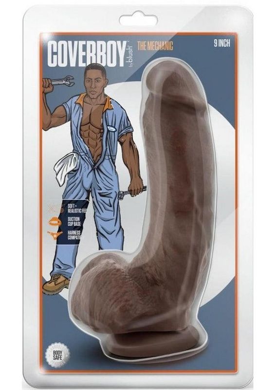 Coverboy The Mechanic Dildo 9in