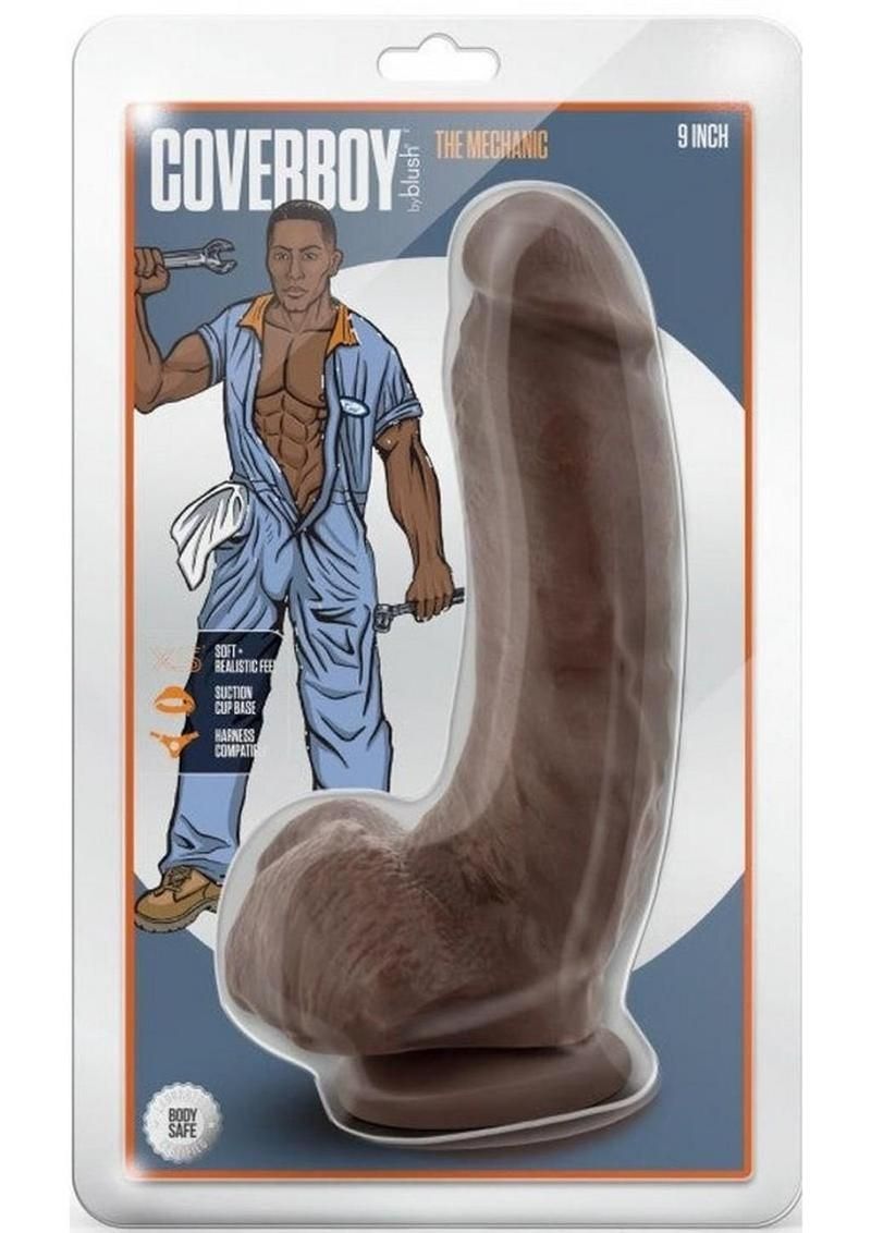 Coverboy The Mechanic Dildo 9in