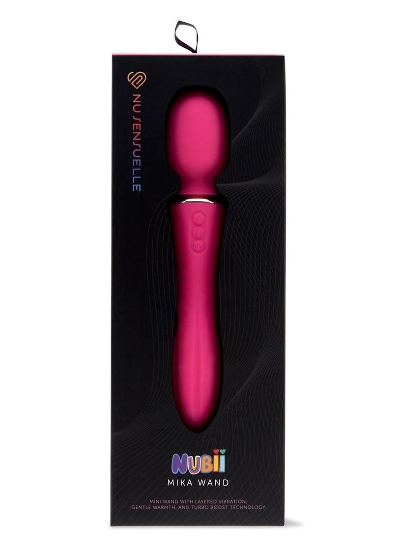 Nu Sensuelle Mika Nubii Rechargeable Silicone Mini Wand