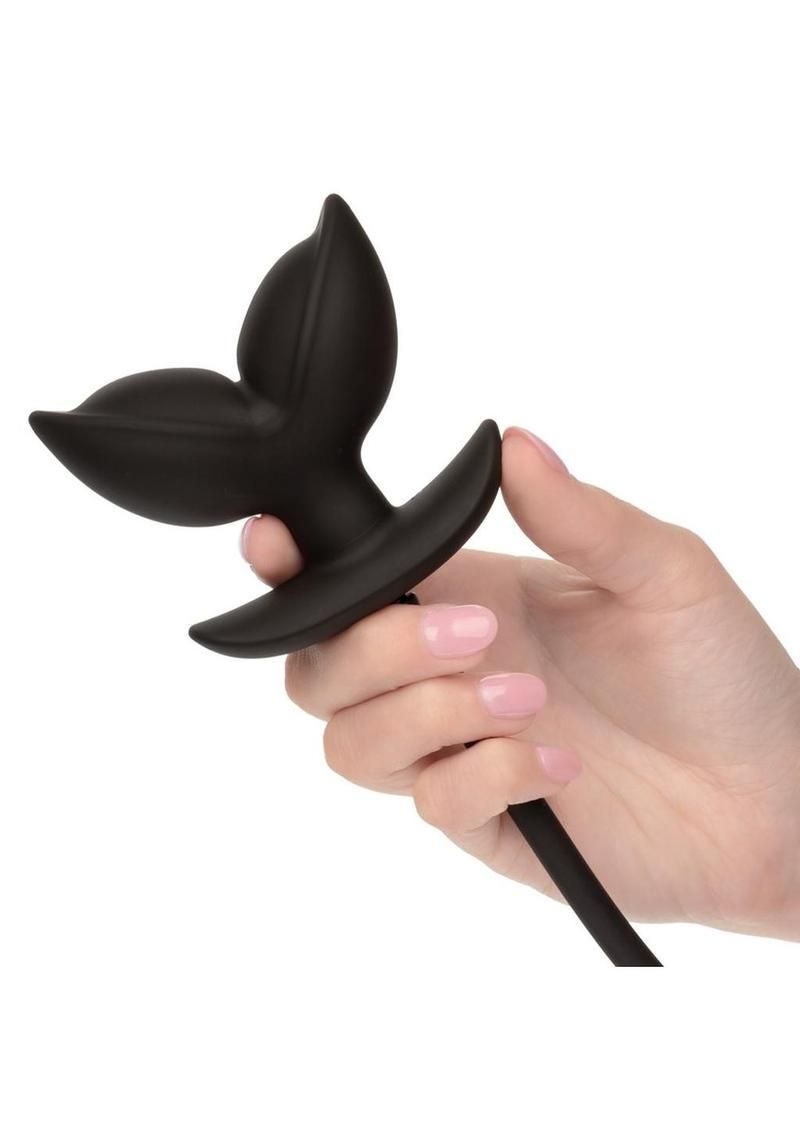 Anal Toys Expandable Silicone Inflatable Plug