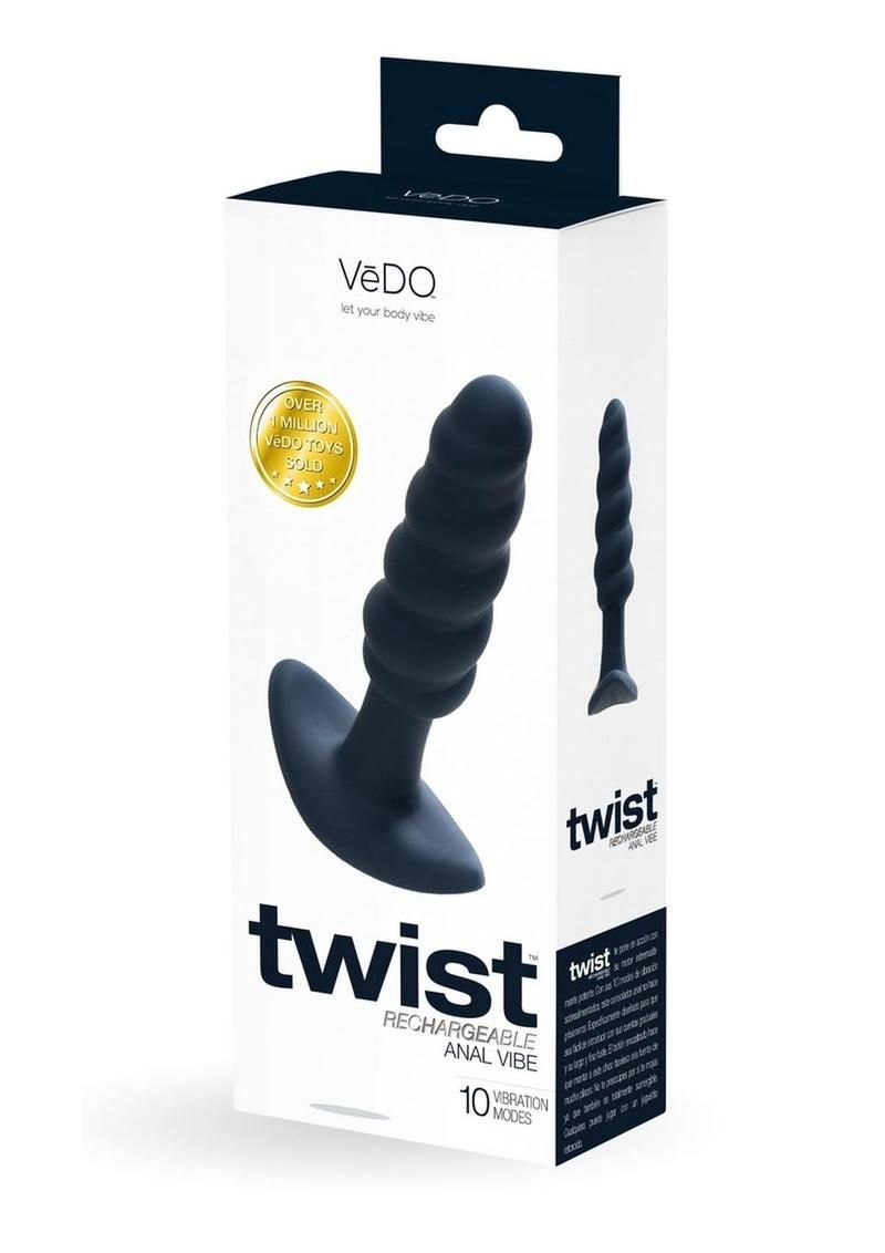 VeDO Twist Rechargeable Silicone Anal Plug