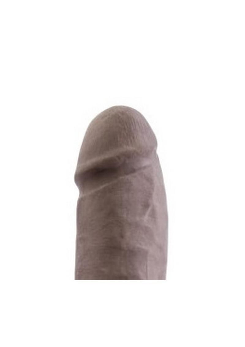 Au Naturel Big John Sensa Feel Dual Density Dildo with Balls 11.5in