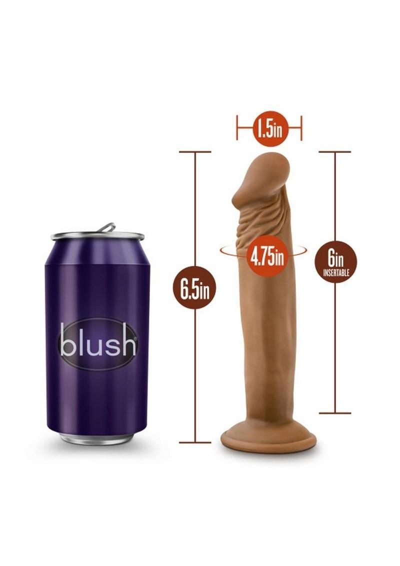 Dr. Skin Silver Collection Dr. Small Dildo 6.5in