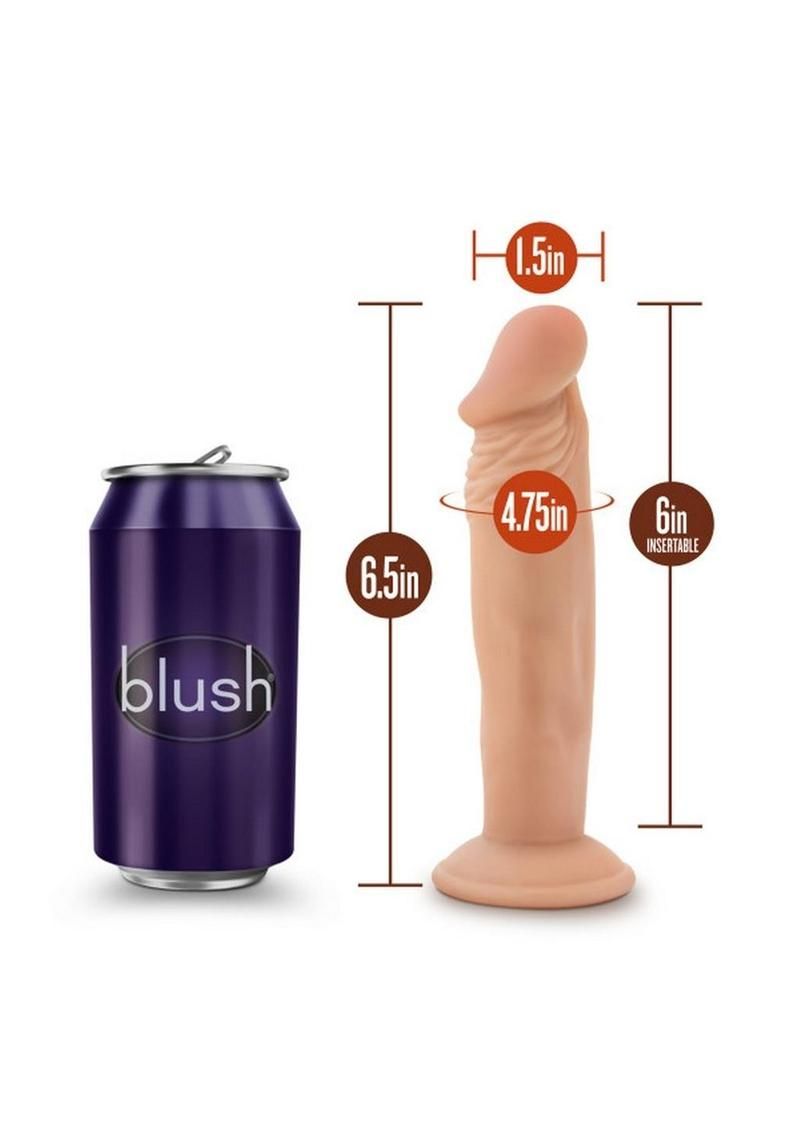 Dr. Skin Silver Collection Dr. Small Dildo 6.5in