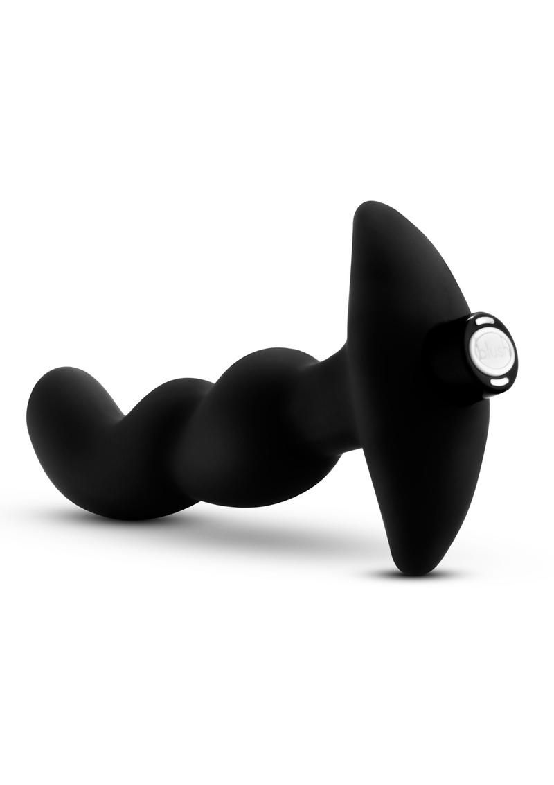 Anal Adventures Platinum Silicone Rechargeable Vibrating Prostate Massager