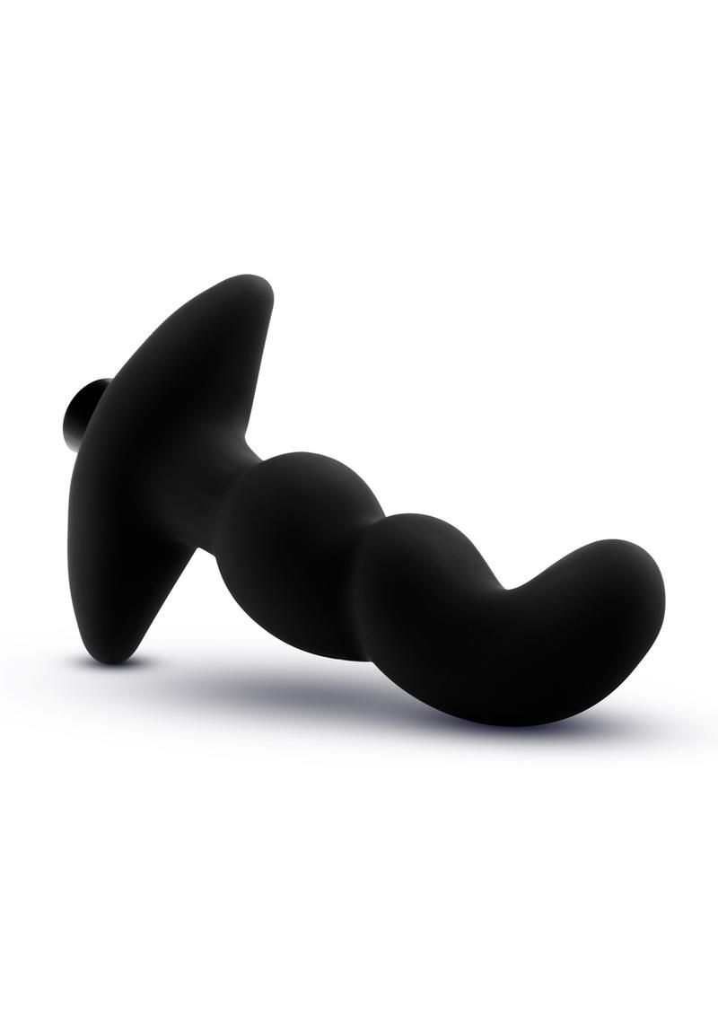 Anal Adventures Platinum Silicone Rechargeable Vibrating Prostate Massager